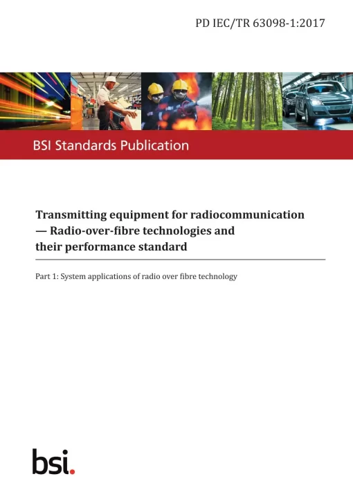 BS PD IEC/TR 63098-1:2017 pdf