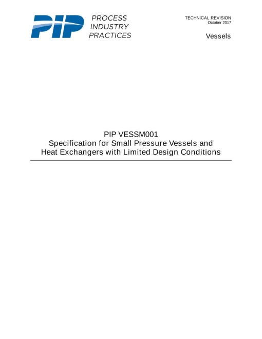 PIP VESSM001 pdf