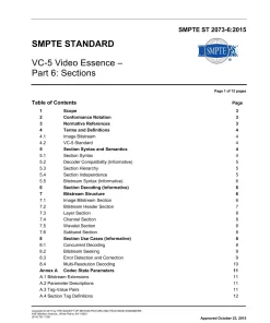 SMPTE ST 2073-6:2015 pdf