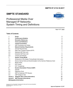 SMPTE ST 2110-10:2017 pdf