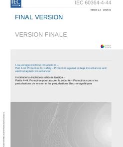 IEC 60364-4-44 Ed. 2.2 b:2018 pdf