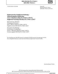 DIN CEN ISO/TS 17444-1 pdf