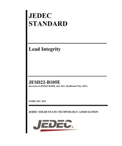 JEDEC JESD22-B105E (R2023) pdf