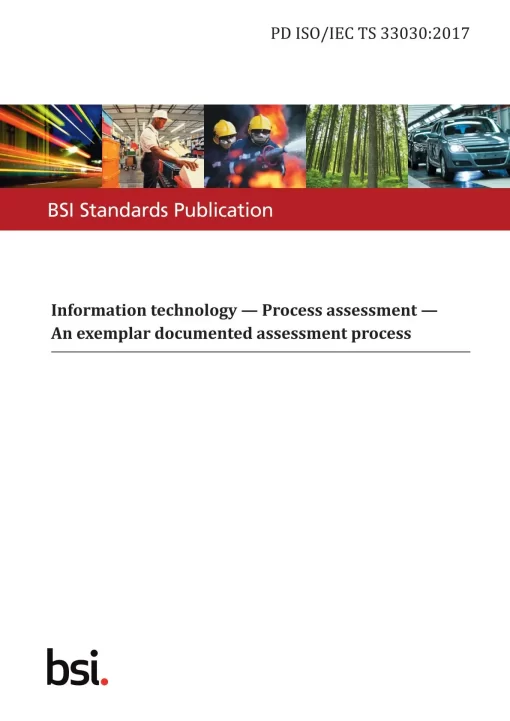 BS PD ISO/IEC TS 33030:2017 pdf