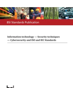 BS PD ISO/IEC TR 27103:2018 pdf