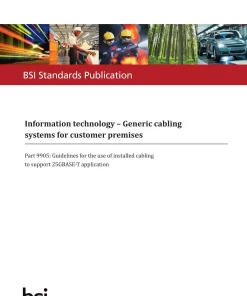 BS PD ISO/IEC TR 11801-9905:2018 pdf