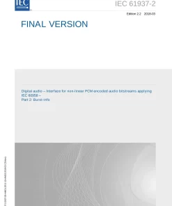 IEC 61937-2 Ed. 2.2 en:2018 pdf