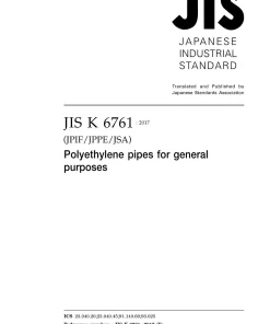 JIS K 6761:2017 pdf