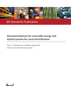 BS PD IEC/TS 62257-7-3:2018 pdf