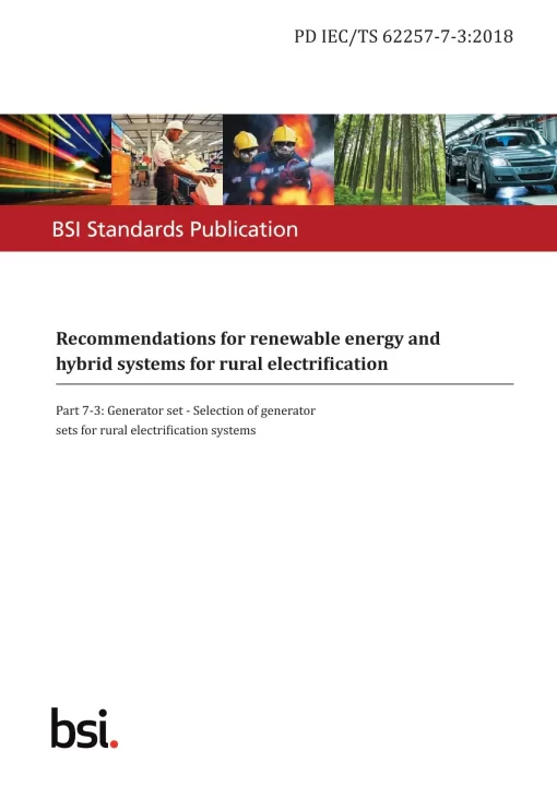 BS PD IEC/TS 62257-7-3:2018 pdf