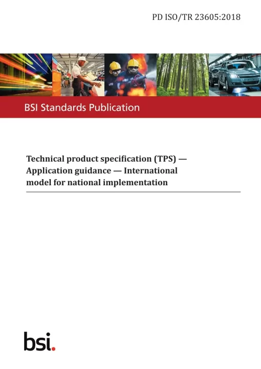 BS PD ISO/TR 23605:2018 pdf