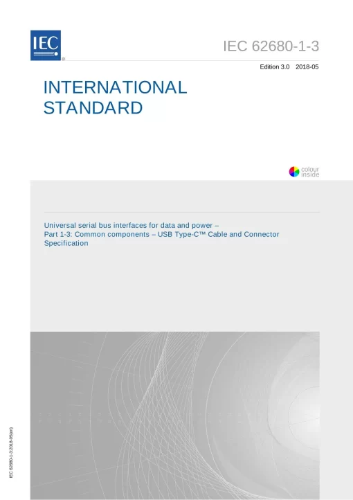 IEC 62680-1-3 Ed. 3.0 en:2018 pdf