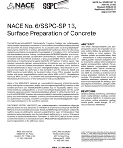 NACE No. 6/SSPC-SP 13 pdf