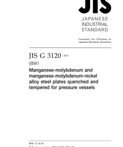 JIS G 3120:2018 pdf