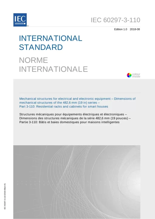 IEC 60297-3-110 Ed. 1.0 b:2018 pdf