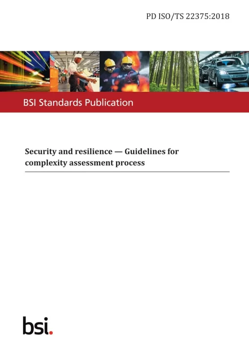 BS PD ISO/TS 22375:2018 pdf