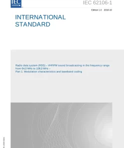 IEC 62106-1 Ed. 1.0 en:2018 pdf