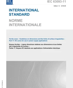 IEC 63093-11 Ed. 1.0 b:2018 pdf