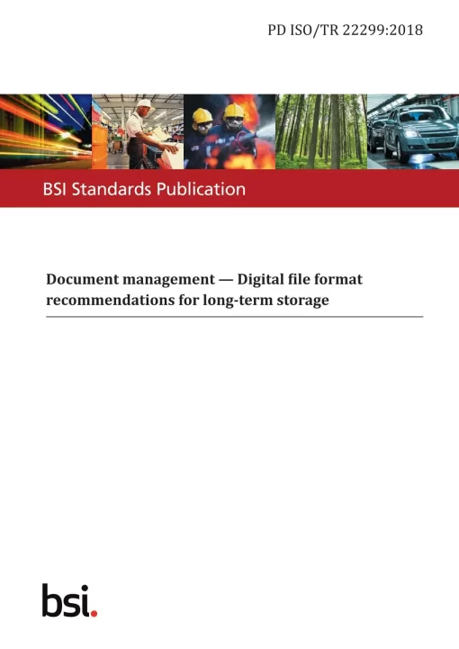 BS PD ISO/TR 22299:2018 pdf