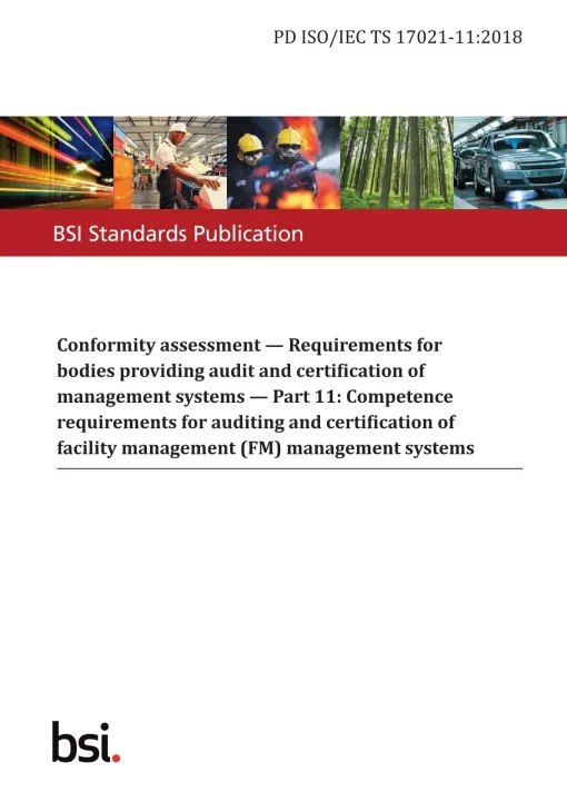 BS PD ISO/IEC TS 17021-11:2018 pdf