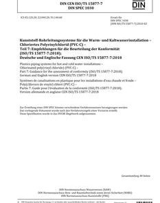 DIN CEN ISO/TS 15877-7 pdf