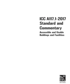 ICC A117.1-2017 and Commentary pdf