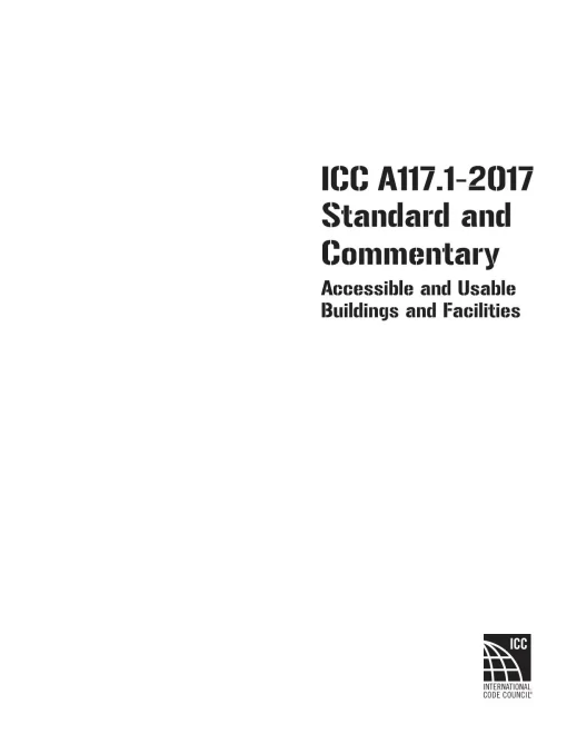 ICC A117.1-2017 and Commentary pdf