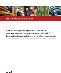 BS PD ISO/TS 54001:2019 pdf