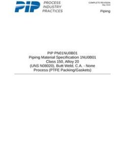 PIP PN01NU0B01 pdf