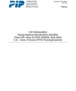 PIP PN03NU0B01 pdf