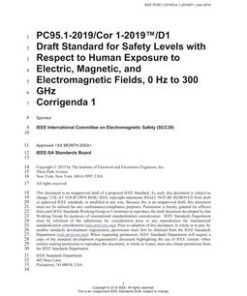 IEEE C95.1-2019/Cor 1-2019 pdf