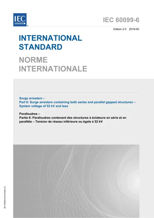 IEC 60099-6 Ed. 2.0 b:2019 pdf