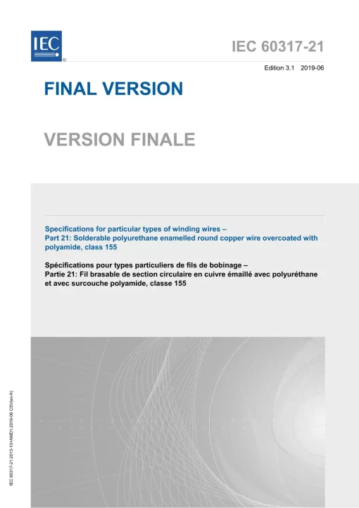 IEC 60317-21 Ed. 3.1 b:2019 pdf