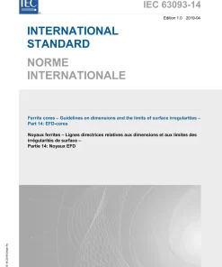 IEC 63093-14 Ed. 1.0 b:2019 pdf