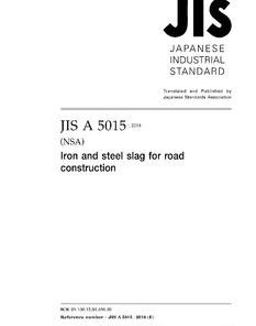 JIS A 5015:2018 pdf