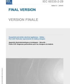 IEC 60335-2-29 Ed. 5.1 b:2019 pdf