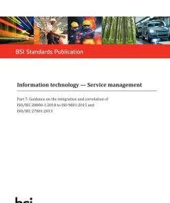 BS PD ISO/IEC TR 20000-7:2019 pdf