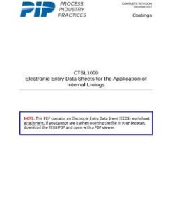 PIP CTSL1000-EEDS pdf