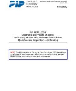 PIP RFTA1000-EEDS pdf