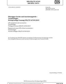 DIN CEN/TS 16769 pdf