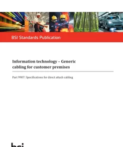 BS PD ISO/IEC TR 11801-9907:2019 pdf