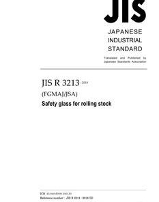 JIS R 3213:2018 pdf