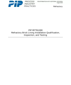 PIP RFTB1000 pdf