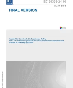 IEC 60335-2-110 Ed. 1.1 en:2019 pdf