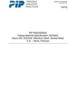 PIP PN01SD0S01 pdf