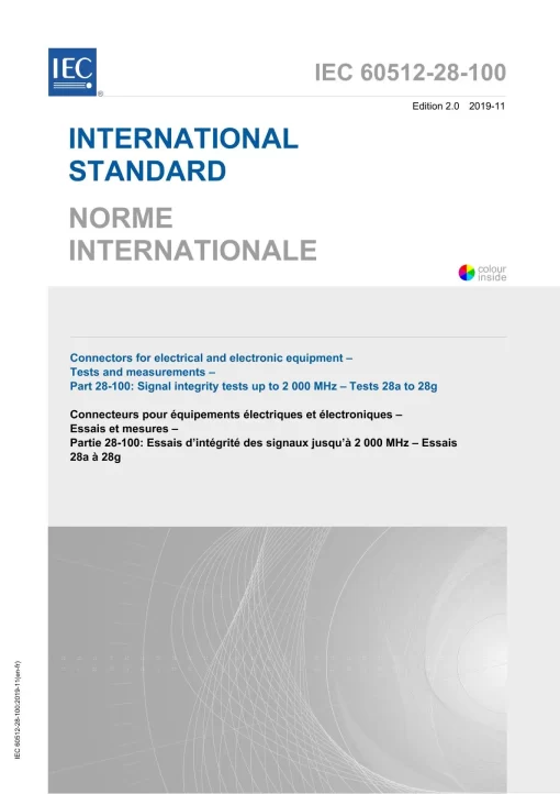 IEC 60512-28-100 Ed. 2.0 b:2019 pdf