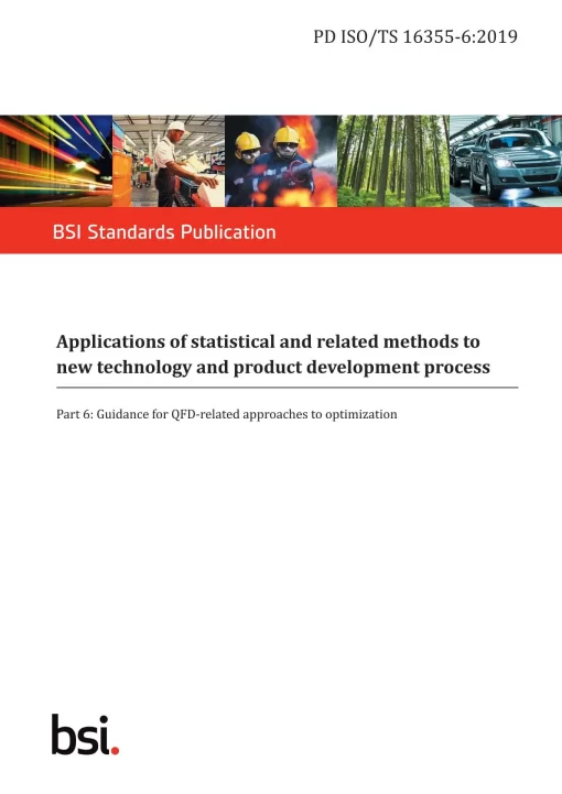 BS PD ISO/TS 16355-6:2019 pdf