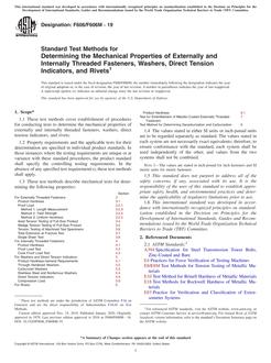 ASTM F606/F606M-19 pdf