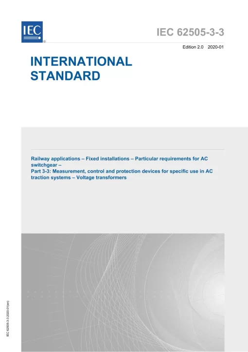 IEC 62505-3-3 Ed. 2.0 en:2020 pdf