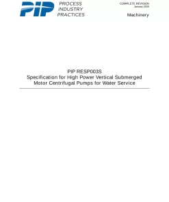 PIP RESP003S pdf